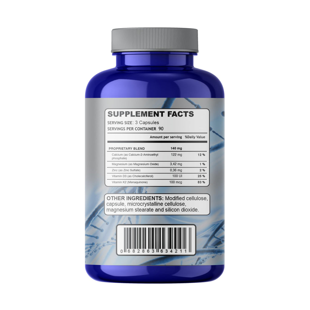 Phosphomax - Fosfoetanolamina - Unique Blend of Phosphoethanolamine to Boost Your Immune System- Natural Fosfoetalonamina, 26 Years of Researched Formulation
