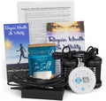 Ionic Foot Bath Detox Machine - Foot Spa Bath for Home Use - Free Regain Health & Vitality Booklet & Brochure (03 Refill Kit No Basin for Home)