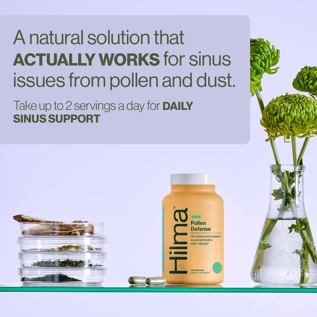 Hilma Natural Sinus Support, 120 Vegan Capsules