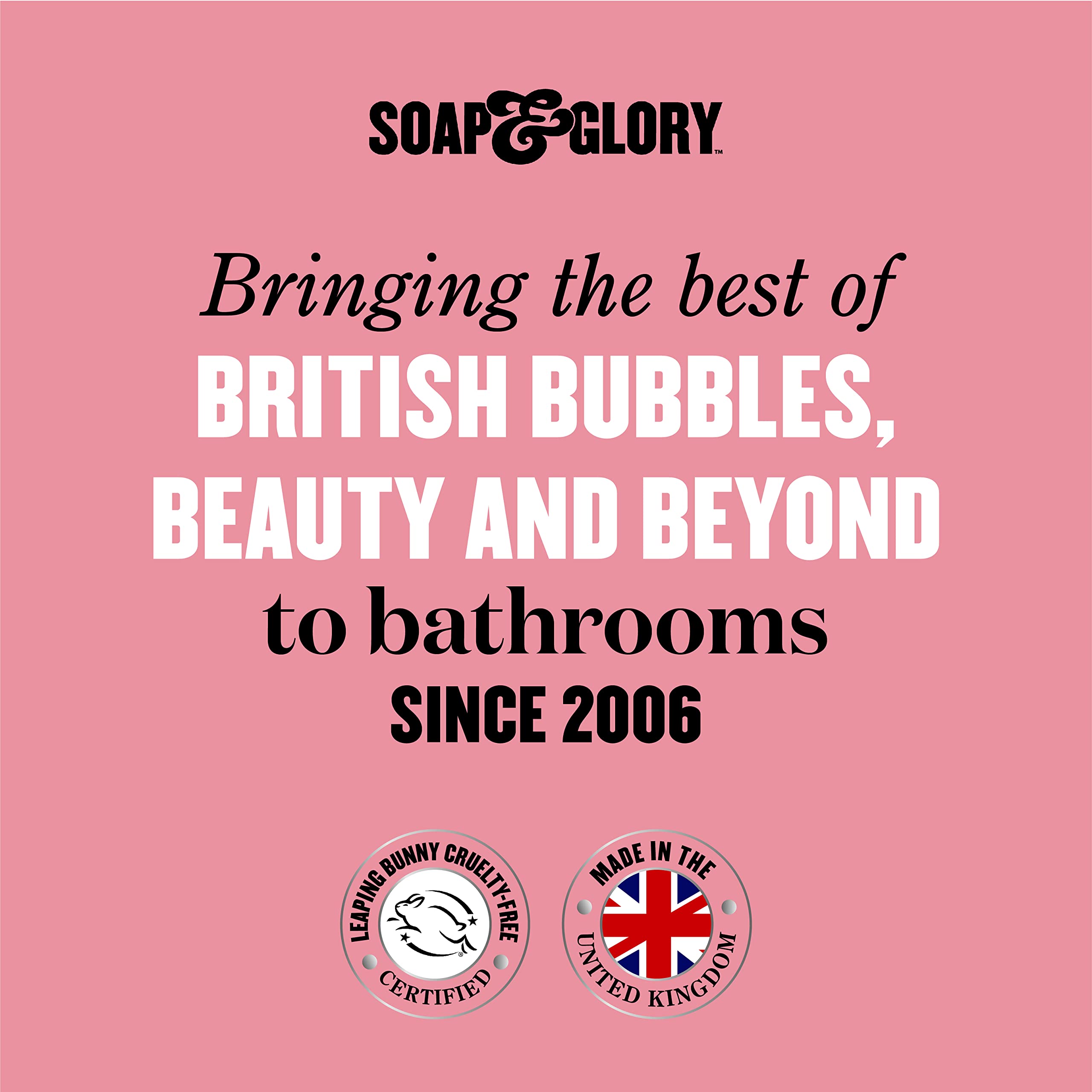 Soap & Glory Perfect Zen Nourishing Bath & Shower Oil - Lavender Oil & Tonka Bean Scented Body Care - Vitamin E & Argan Oil Body Moisturizer - Foaming Bath Oil (200ml)