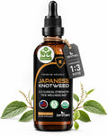 Zenmen Japanese Knotweed Premium Resveratrol USDA 3rd Party Tested Tincture 60ml/2.32 Oz - 1:3 Clinical Strength Ratio - Tick Wellness Aid and Immune Support Supplement - Made in The USA