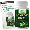 ComfortPro™ Daily Probiotics for Digestive Health | Constipation Relief & Bloating Support for Women & Men | Gut Cleanse with Zinc | Helps Reduce Gas & Promotes Digestive Regularity | Valley Formula