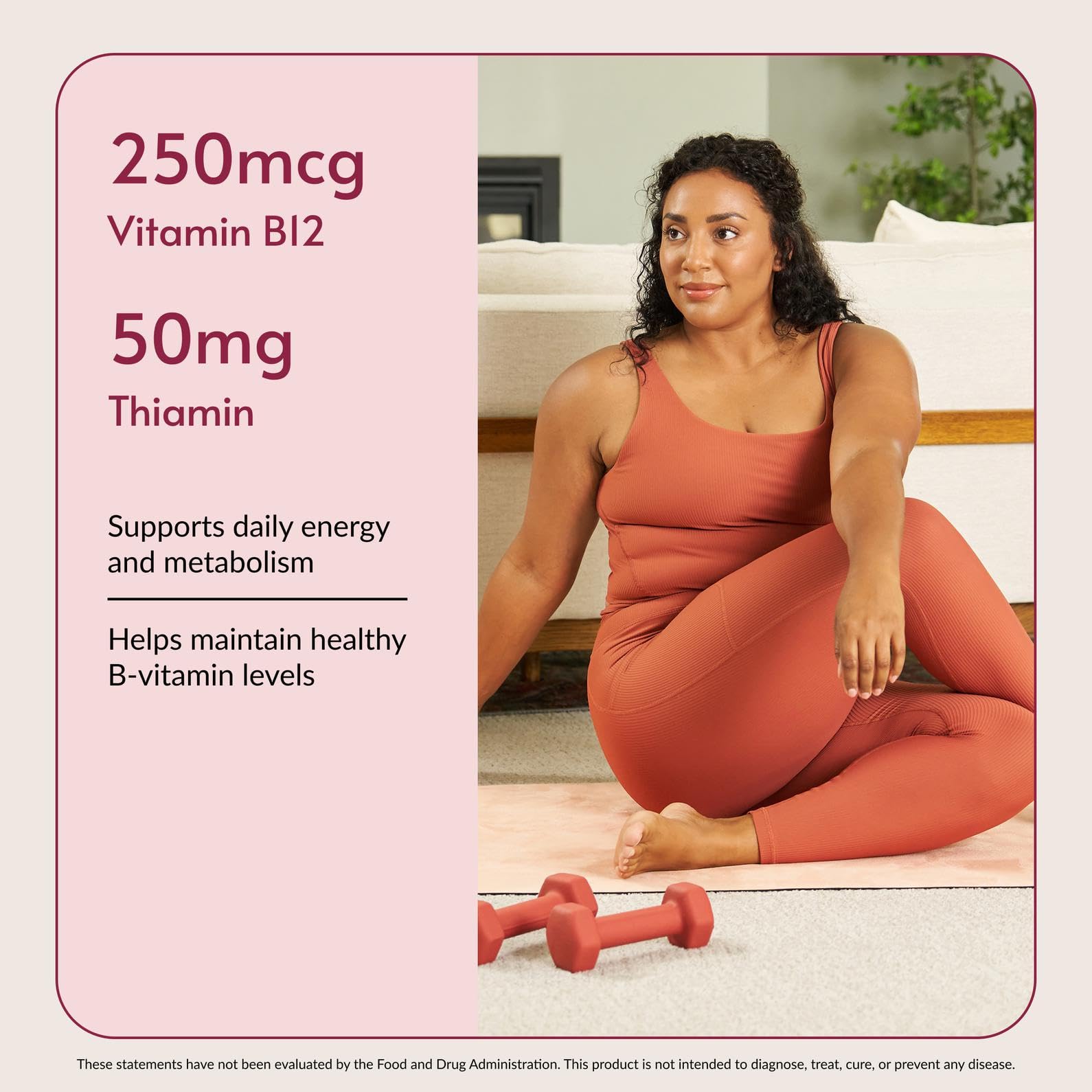 Bariatric Advantage Vitamin B50 Complex - for Bariatric Surgery Patients - High-Potency, Easy-Digest Mini Capsules - Vitamin B Complex Supplements - Brain Health Support* - 180 Count