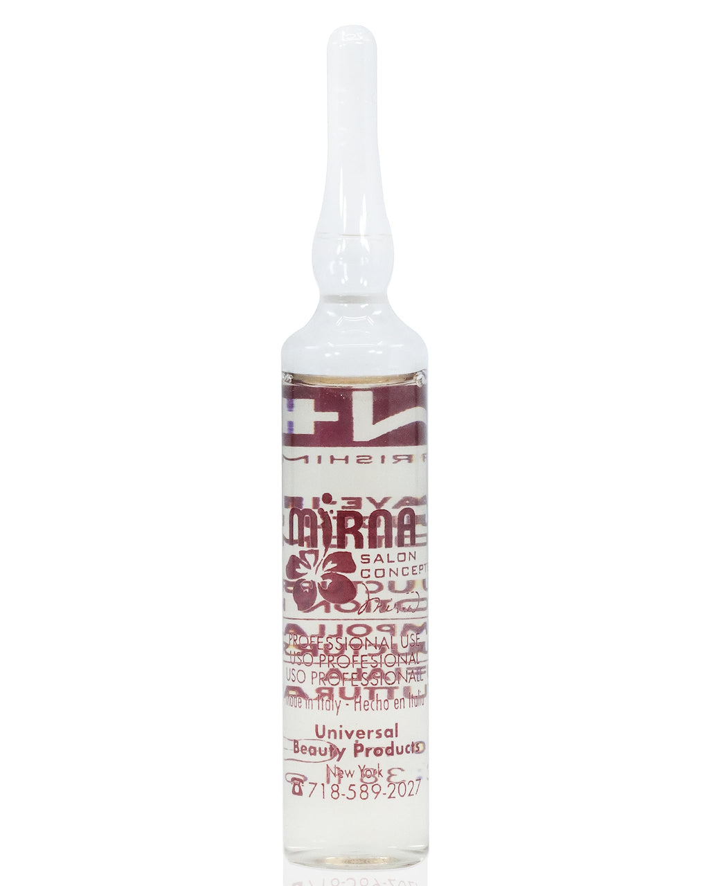 Mirna Professional Garlic Leave-In Restructuring Lotion w/Cotton and Sunflower 10ml x 12 vials