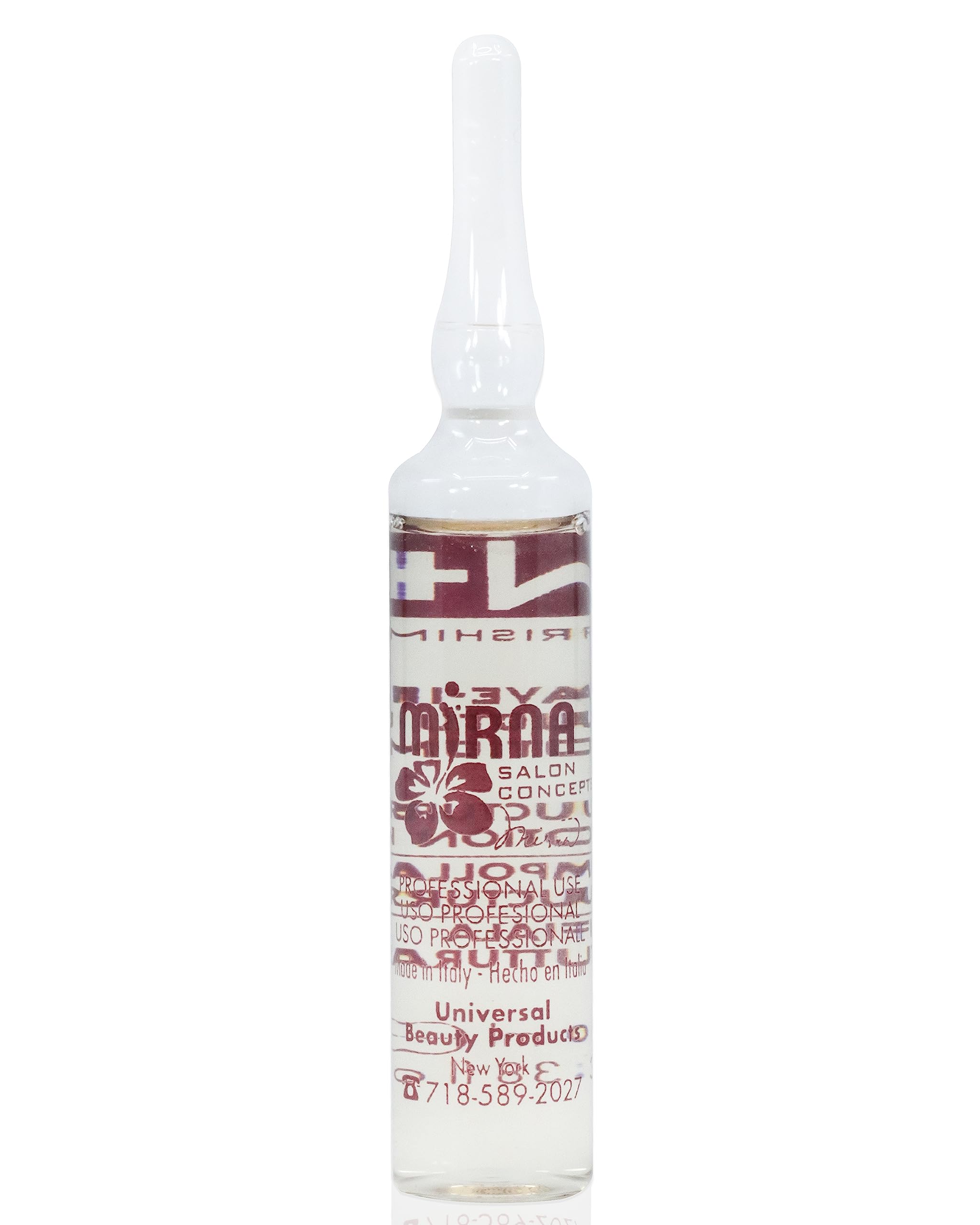 Mirna Professional Garlic Leave-In Restructuring Lotion w/Cotton and Sunflower 10ml x 12 vials