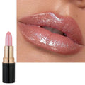 Pearl Pink Lipstick, Shimmering Silver Red Color Lip Balm, Silky Rose Nude colour Lips Stick, Glitter High Pigment Smooth Full Coverage Lipsticks, Pearlescent Longlasting Lipgloss for Women
