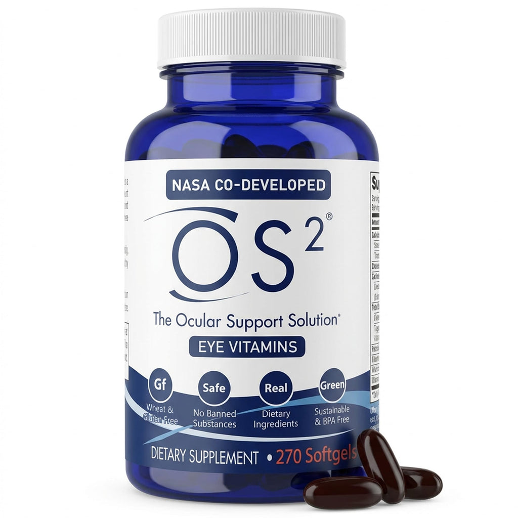 Nugevity OS2 - Ocular Support Solution, 270 Ct - Patented Eye Vitamins