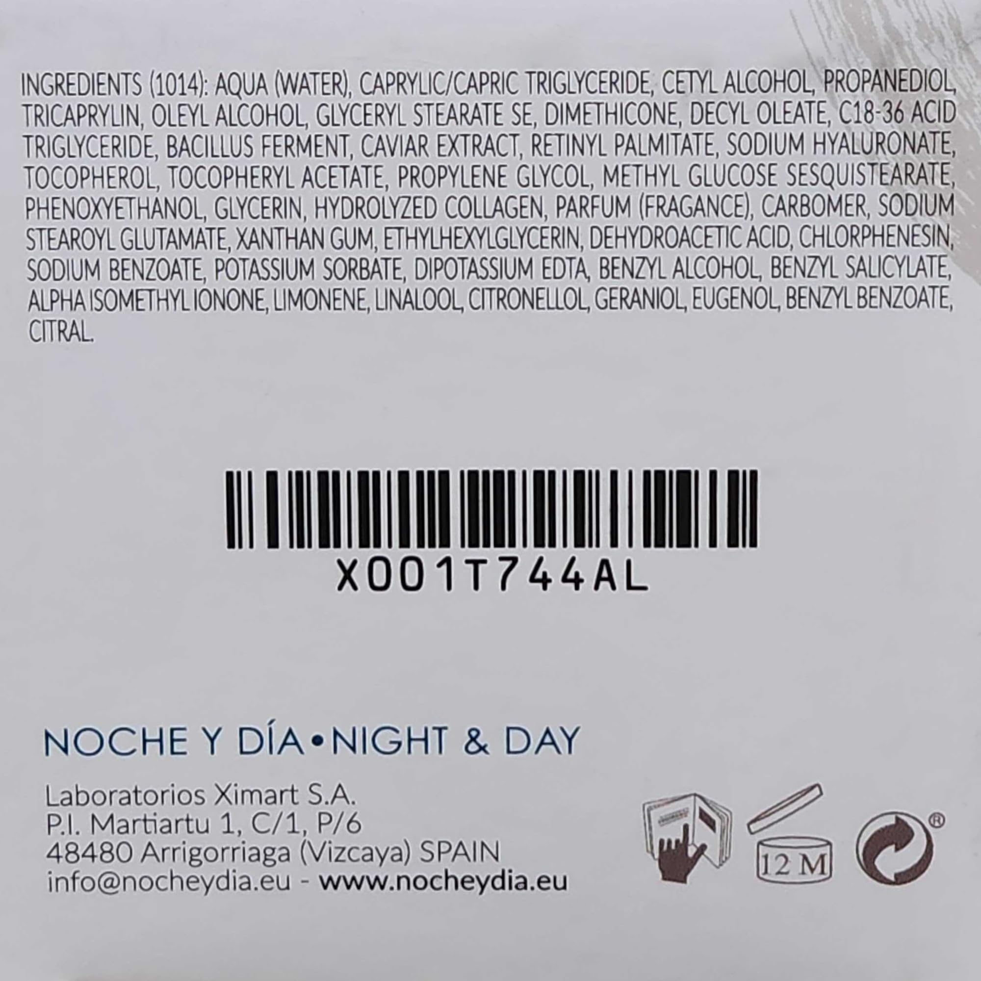 Noche Y Dia Ocean Caviar Face Cream - 60mL (2.04 fl oz)