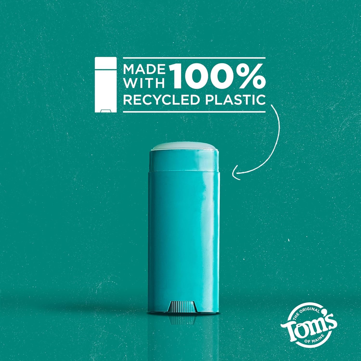 Tom's of Maine Natural Long-Lasting Deodorant Stick Lavender 2.25 Oz (Pack of 5)