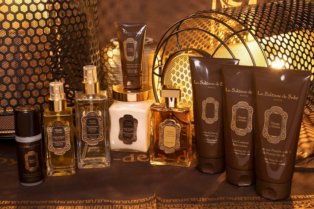 La Sultane de Saba - SandalWood Amber Musk Body Lotion - Road to the East, 200ml (6.8 fl Oz)
