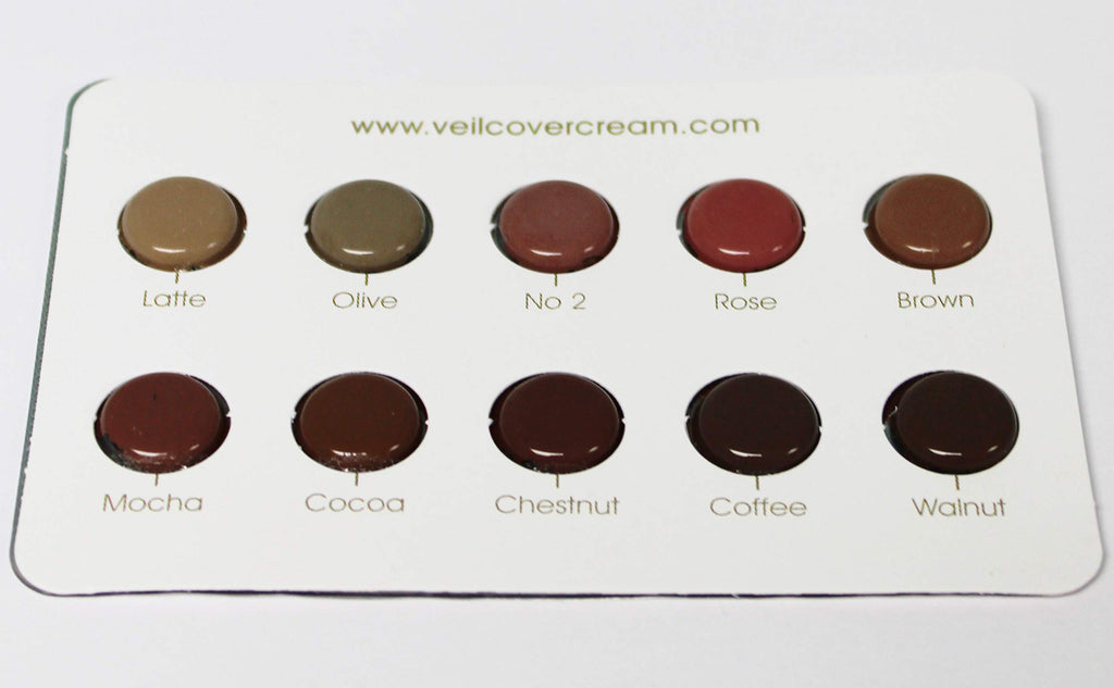 Veil Cover Cream | Traditional UK Camouflage Makeup | 30 Shades of Thick Handmade Concealer to cover your skin concern (10g) (No.3)