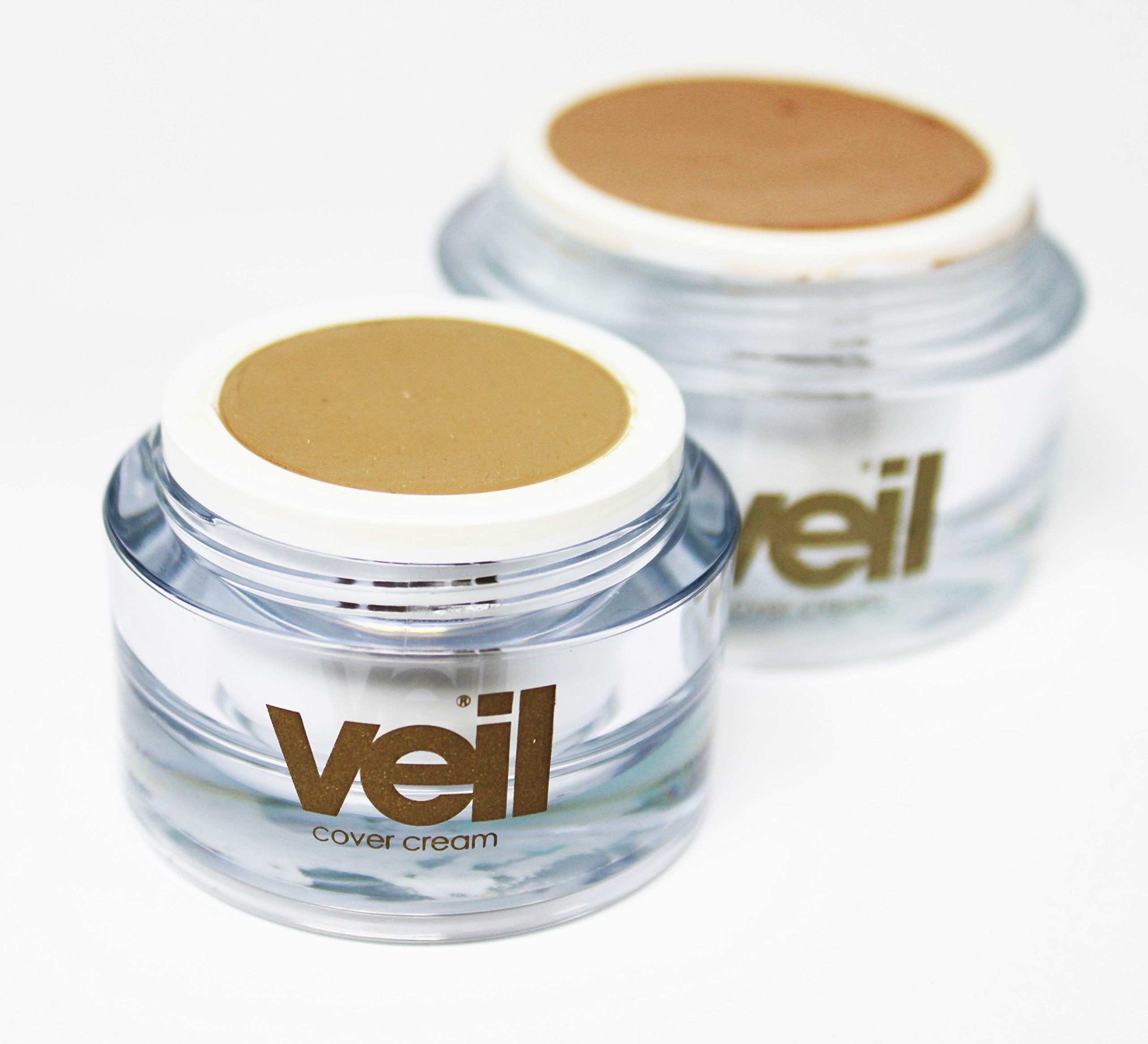 Veil Cover Cream | Traditional UK Camouflage Makeup | 30 Shades of Thick Handmade Concealer to cover your skin concern (10g) (No.3)