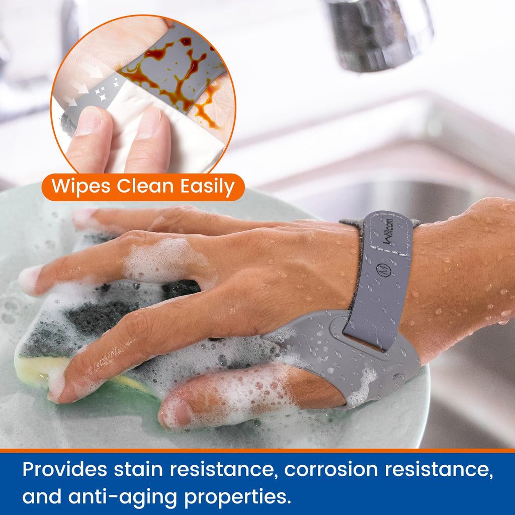 Willcom Flexible CMC Thumb Brace for Stabilizes CMC Joint, Thumb Splint for Arthritis Pain and Support, Comfortable Thumb Support Stabilizer for Osteoarthritis for Women and Men (Right Hand, M)