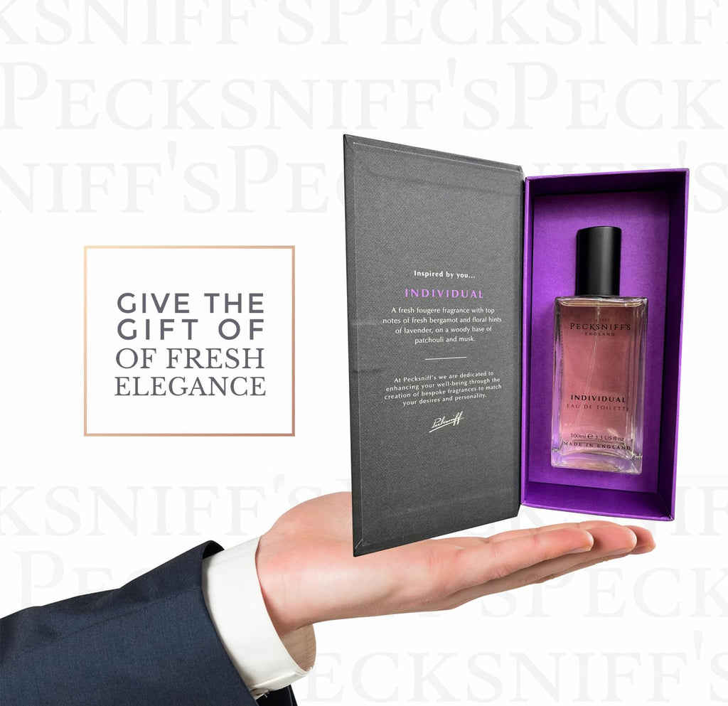 Pecksniff's Men’s Eau de Toilette – Individual Scent, 100ml/3.3 fl oz Cologne – Bold, Masculine Fragrance in Spray Bottle