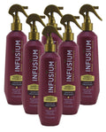 INFUSIUM LEAVE-IN TREATMENT Repair & Replenish, Nourish, Renew Spray with Niacinamide, Argan Oil, Ceramides, 11 FL OZ (6 Pack)
