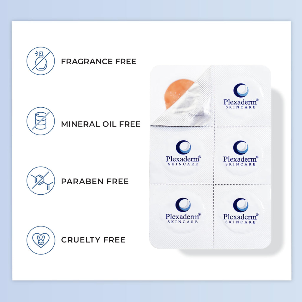 Plexaderm Rapid Reduction Eye Serum - Visibly Reduces Under-Eye Bags, Wrinkles, Dark Circles, Fine Lines & Crow's Feet Instantly, Anti Aging Wrinkle Remover for Face, 30 Single Use Pods