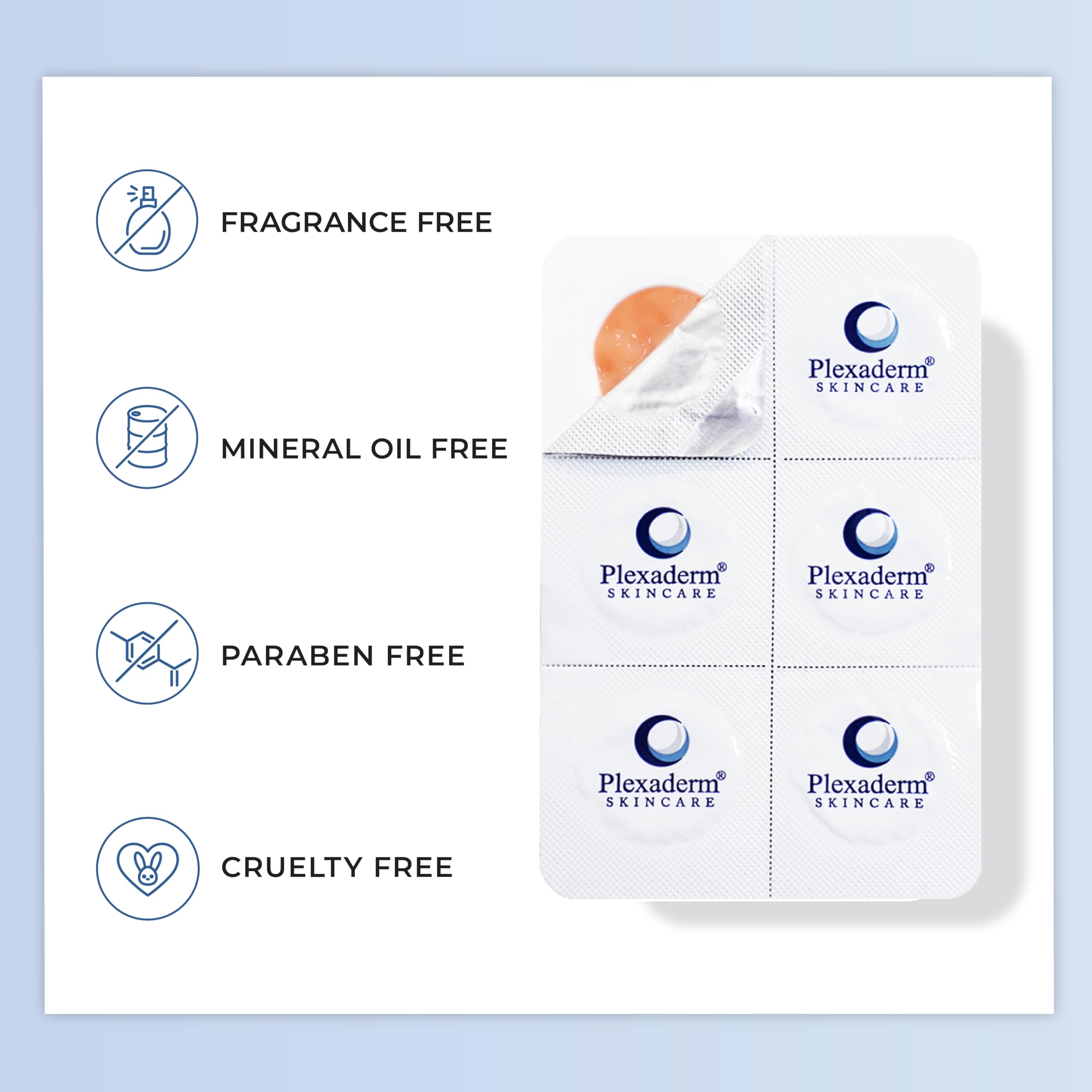 Plexaderm Rapid Reduction Eye Serum - Visibly Reduces Under-Eye Bags, Wrinkles, Dark Circles, Fine Lines & Crow's Feet Instantly, Anti Aging Wrinkle Remover for Face, 30 Single Use Pods