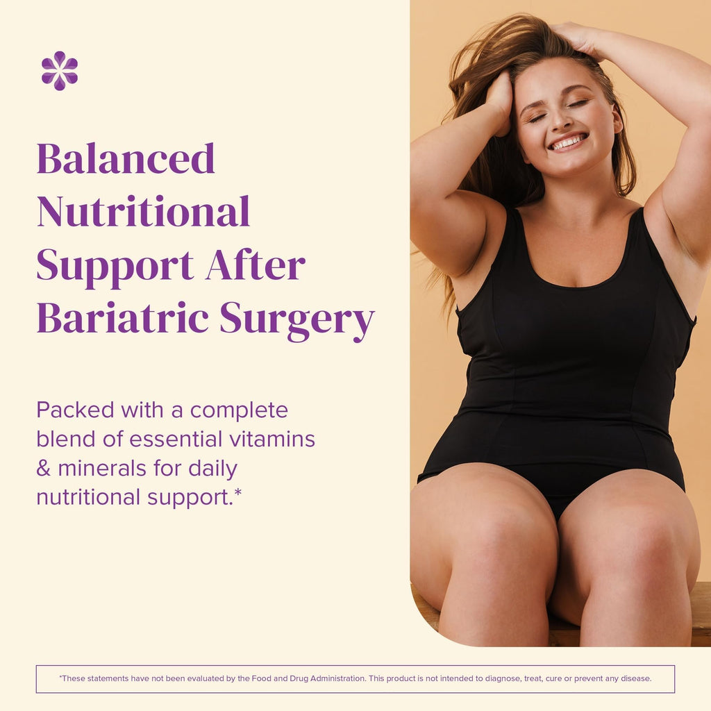 BariMelts Multivitamin - 60 Fast-Dissolving Tablets (1-Month Supply) - Sugar-Free Bariatric Multivitamin for Women, Natural Fruit Flavor