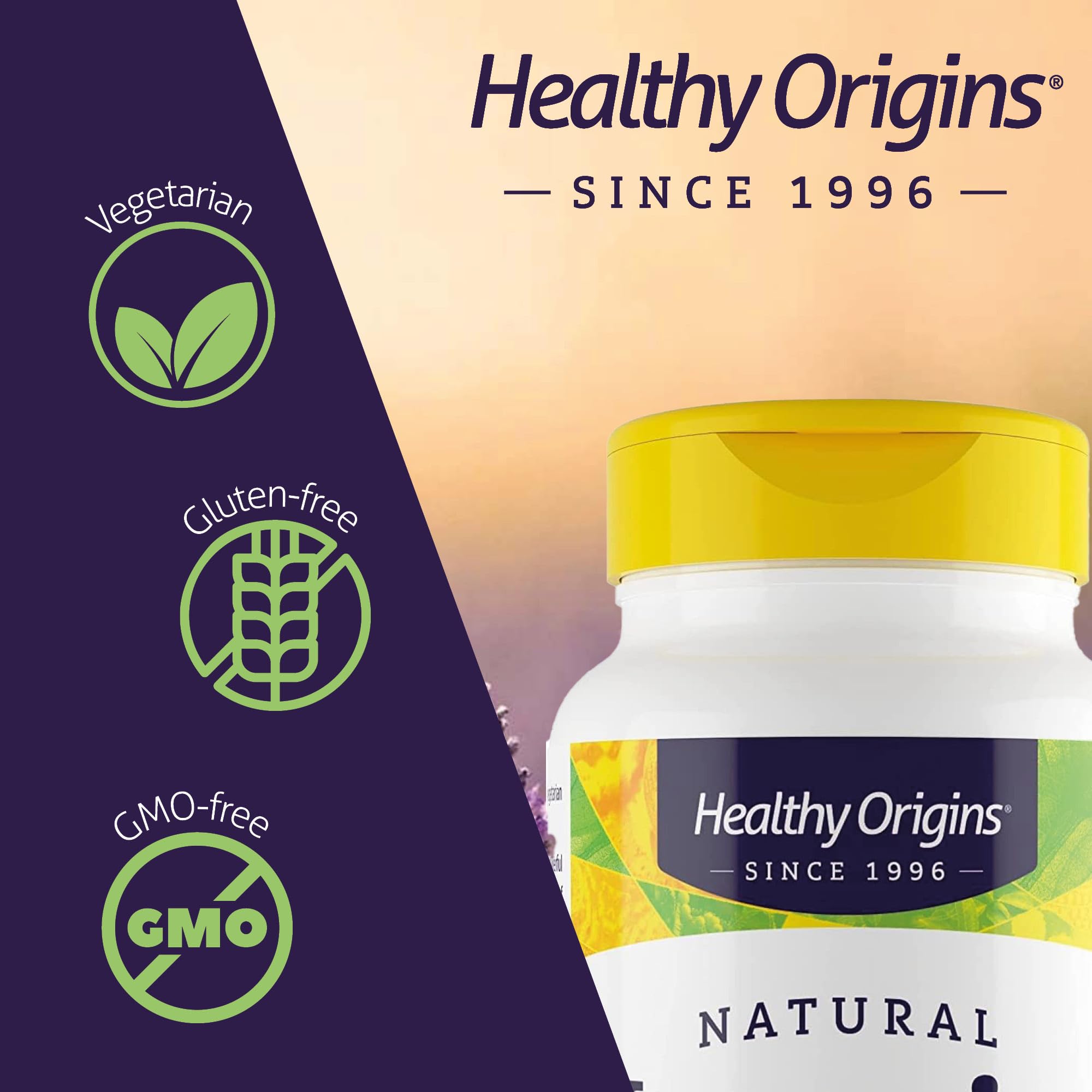 Healthy Origins, Vitamin K2 as MK-7, 100 mcg, 180 Vegetarian Softgels, High Strength, Gluten Free, SOYA Free, Non-GMO