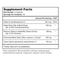 Bright Naturals Vaso Calm - Healthy Blood Balance Supplement - Features Fermented Garlic, Celery and Grape Seed Extract, Hibiscus, and Vitamin K2 - Made in the USA, 60 Capsules