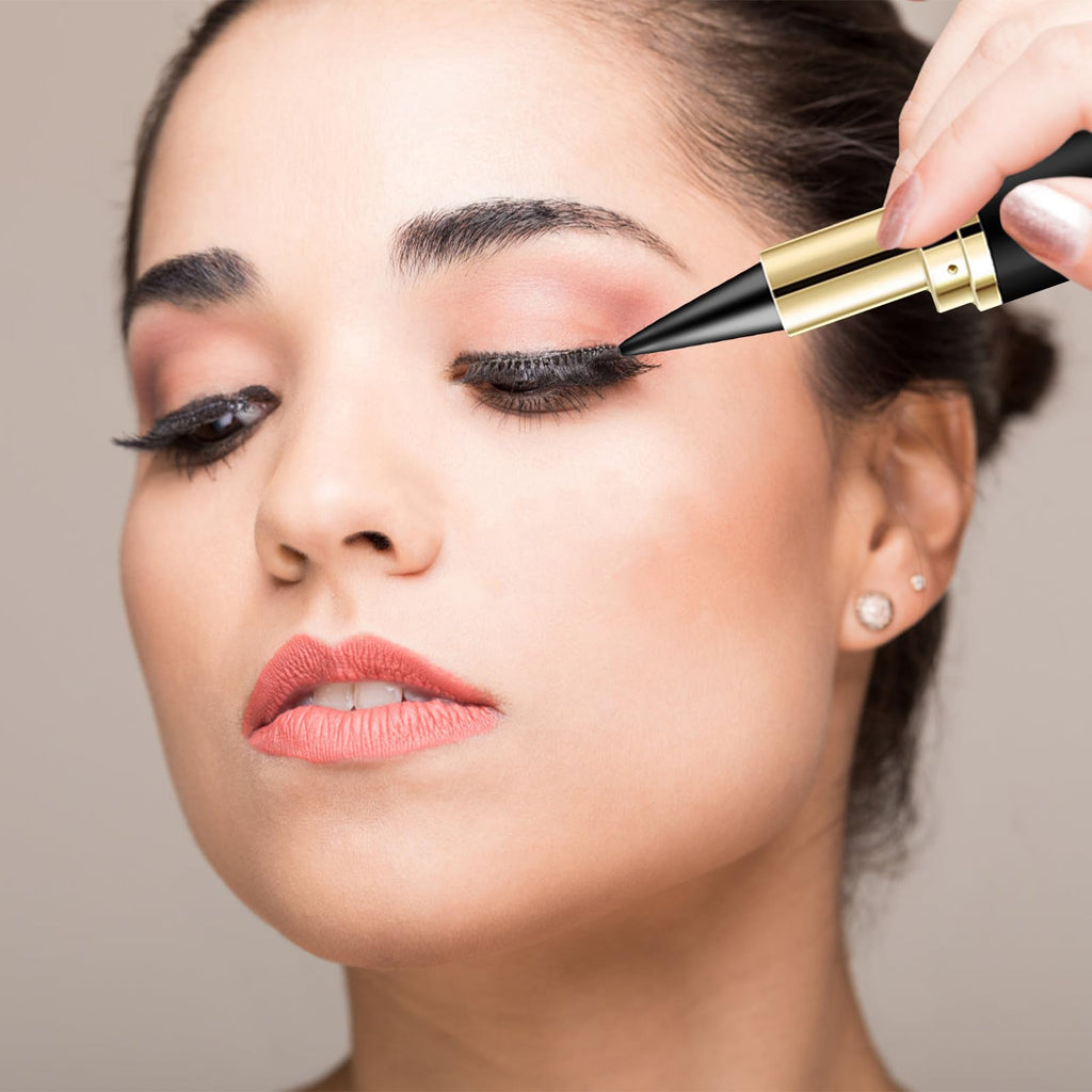 Ayky Black Eyeliner Cream, 2 Pieces Smudge Proof Gel Eyeliner, Waterproof for Daily or Party Makeup