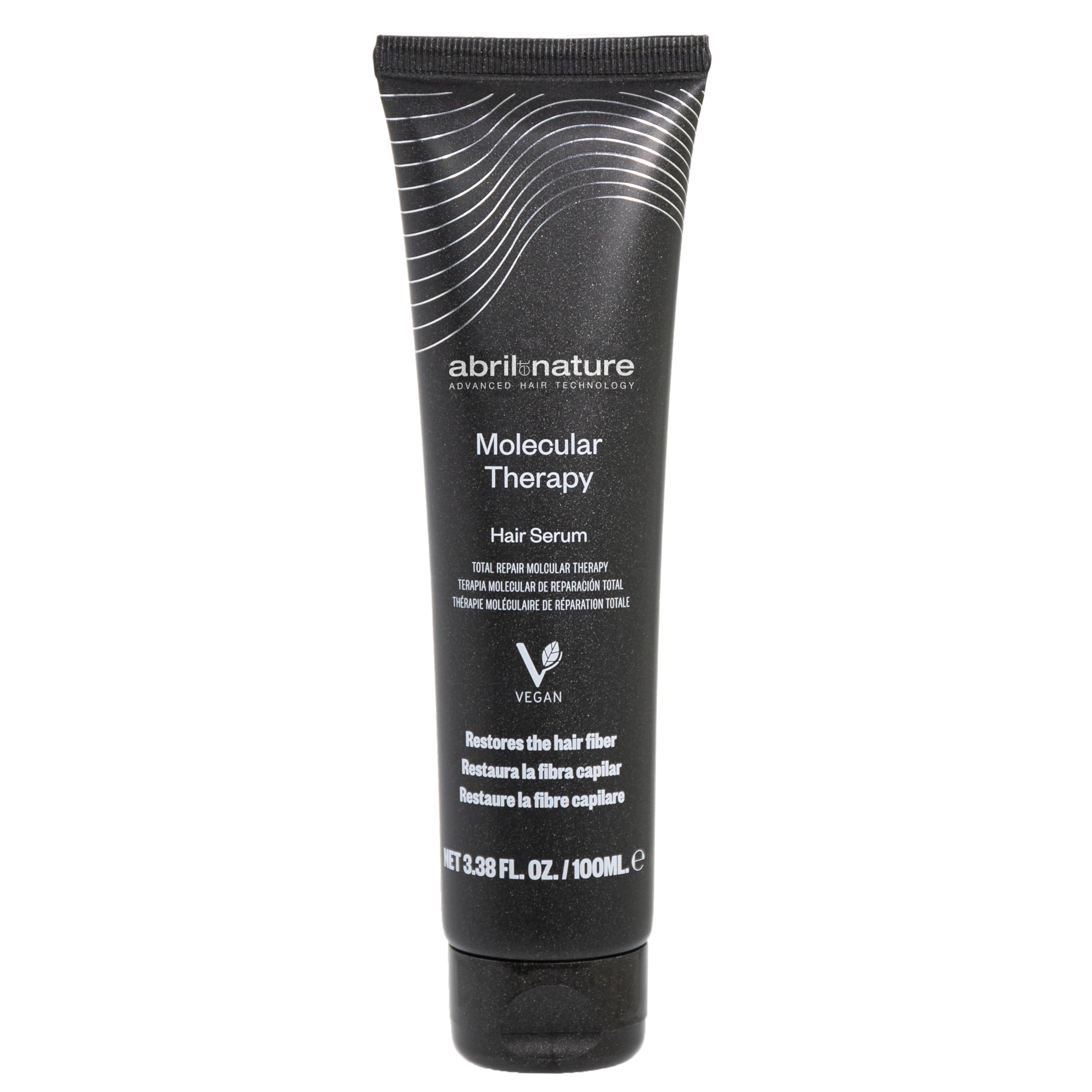 abril et nature - Professional Hair Serum Molecular Therapy - For Damaged, Chemically Treated, or Aging Hair - Repairs, Restructures, and Fills the Hair Fiber - Leave-In - 100 ml