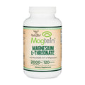 Magnesium L Threonate, Magtein - NSF Certified - Sleep and Cognitive Support – High Absorption – Most Bioavailable Form of Magnesium – 2,000 mg – 120 Capsules