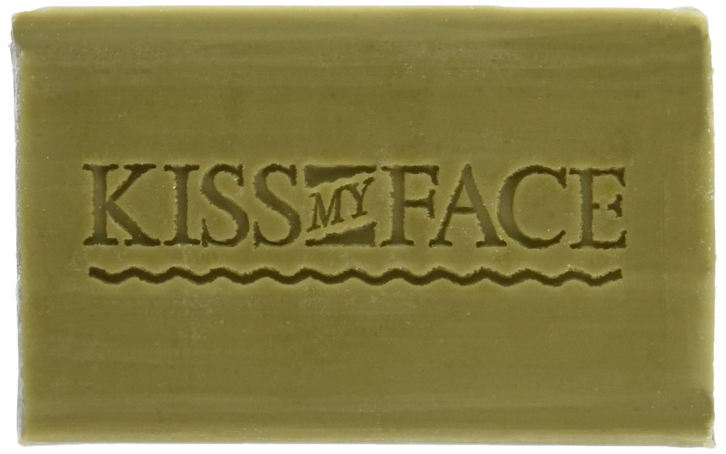 Kiss My Face Bar Soap, Pure Olive Oil, (8 OZ, Pack of 6)