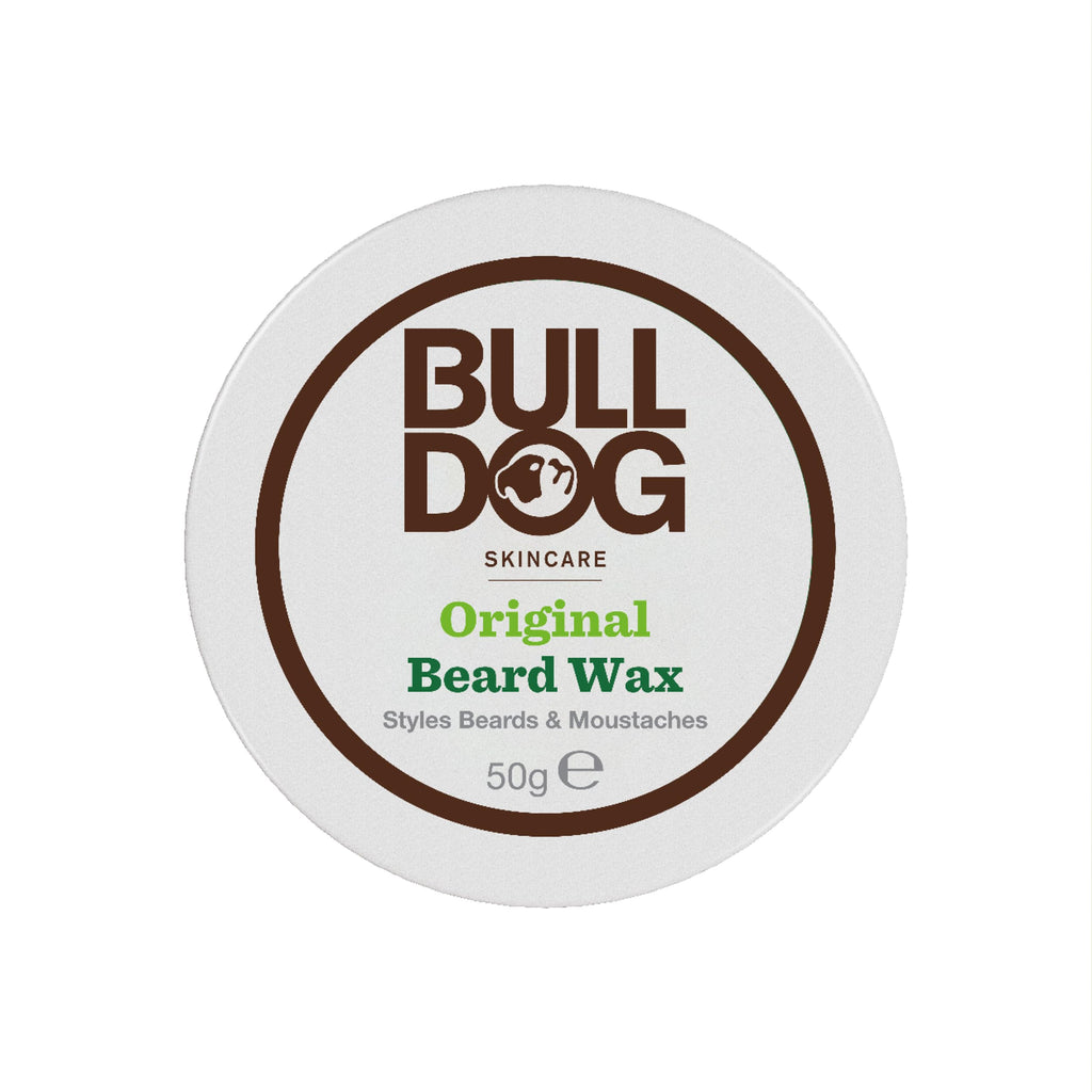 BULLDOG SKINCARE Original Beard Wax for Men, With Aloe Vera, 50g