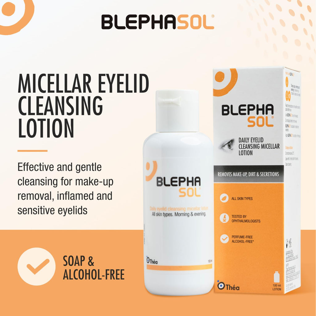 Blephasol Lotion 100ml Sensitive Eyelids Eye Lotion