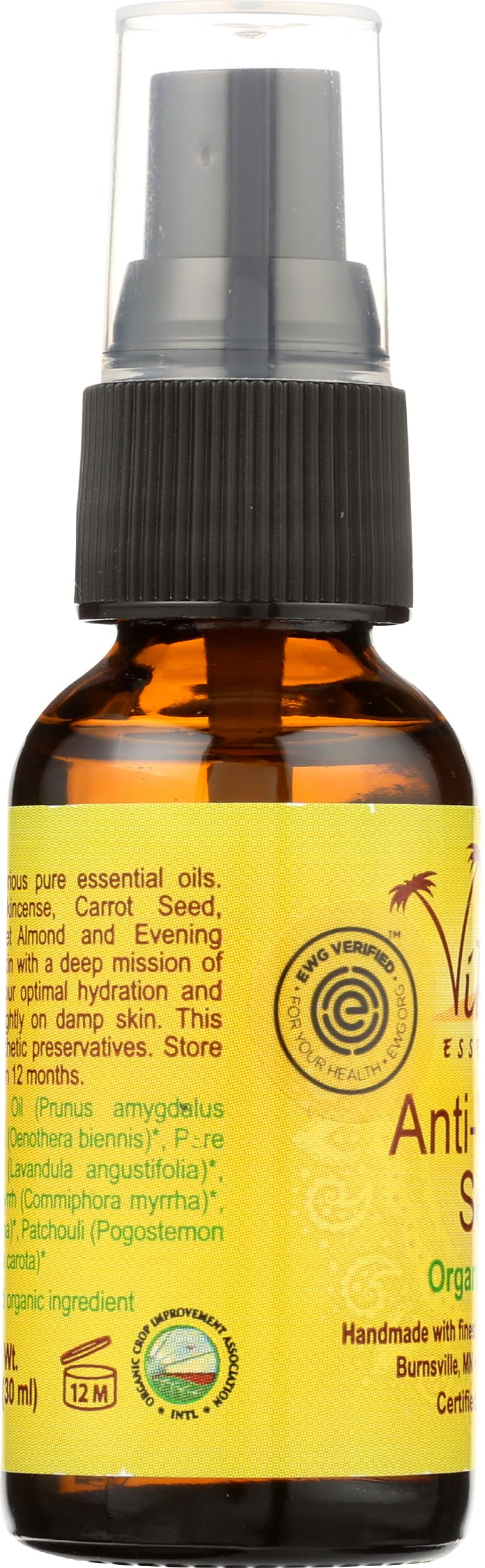 Vika's Essentials EWG Verified Organic Anti-Wrinkle Serum