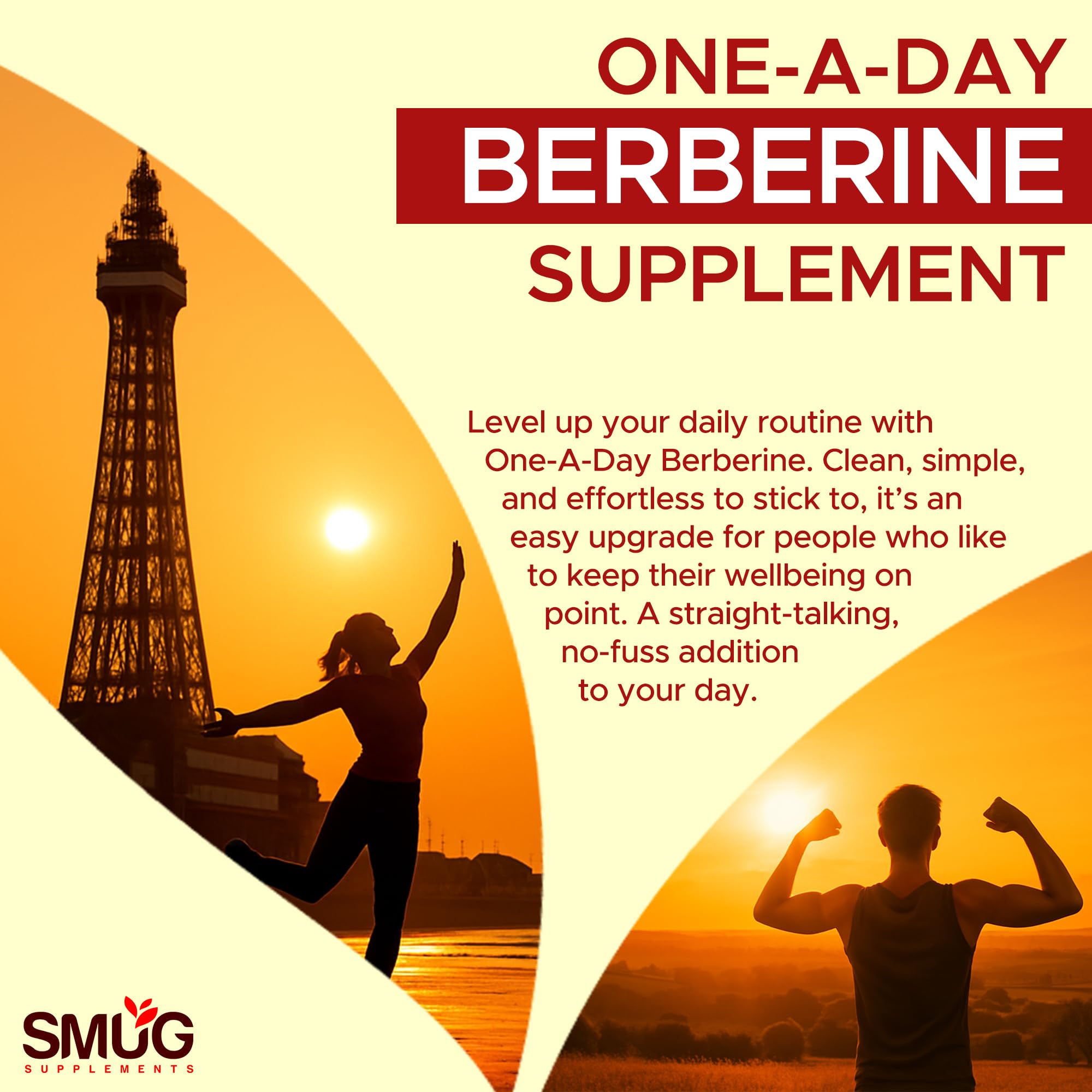 Berberine 98% Extract – 365 Micro Tablets – One A Day – Plant Based – Vegan – Made in Britain – SMUG Supplements