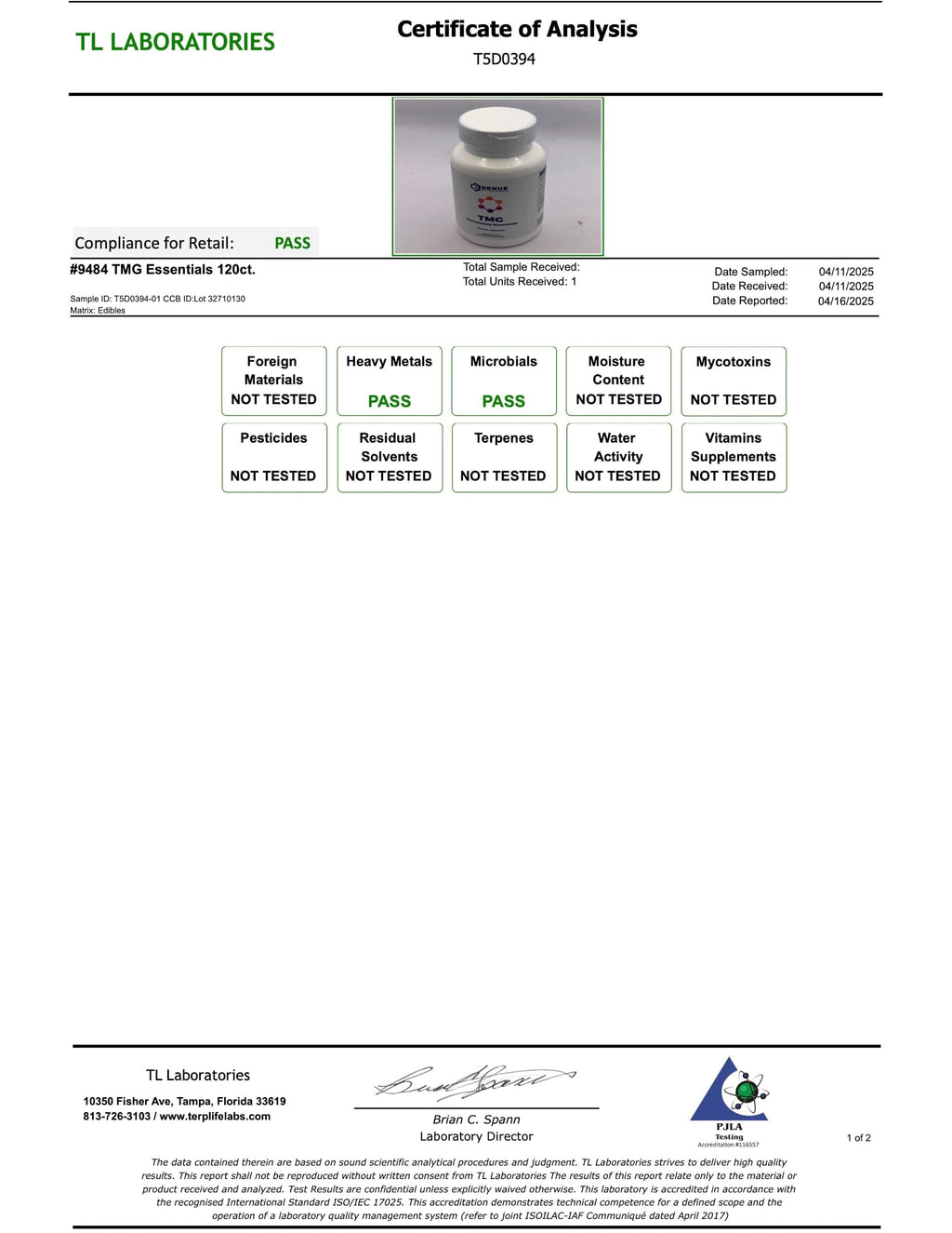 Renue By Science TMG | High Strength TMG Supplements | 120 Trimethylglycine Capsules - 900mg TMG per Serving with Vitamin B12 Vitamin B6 Folate & Zinc | Made in the USA & Third-Party Tested