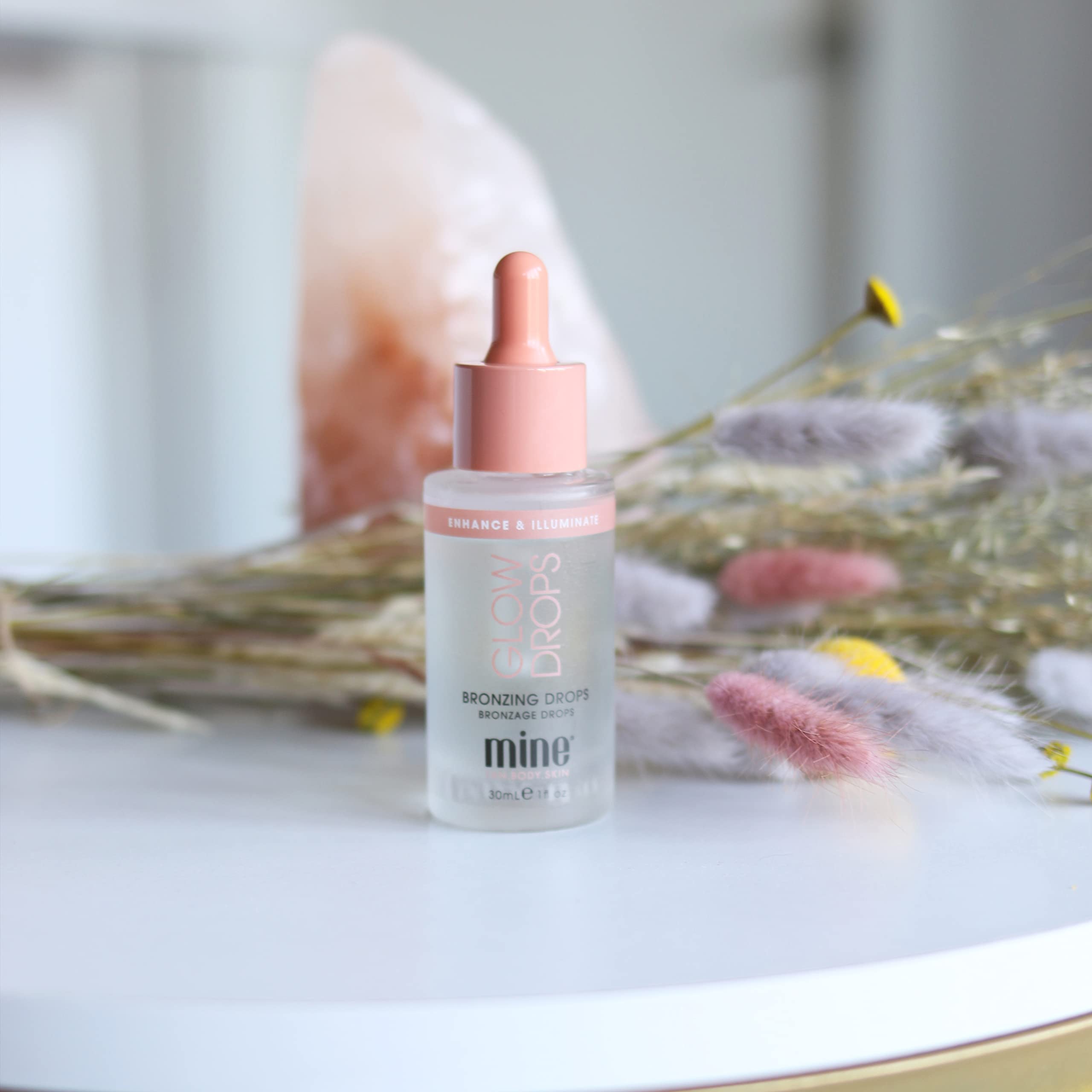 MineTan Self Tanner Tan Drops | Ultra Premium, Clean Sunless Tanner | 100% DHA, Infused | 7 Luxurious Oils + Vitamin C | Moisturizing, Glowing Skin, Vegan & Cruelty Free | 30ml