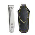 GERMANIKURE Professional Small Nail Clipper (6 cm) - FINOX Surgical Stainless Steel Manicure and Pedicure Tools in Leather Case- Ethically Made in Solingen Germany - 4711 - Travel Size Nail Care
