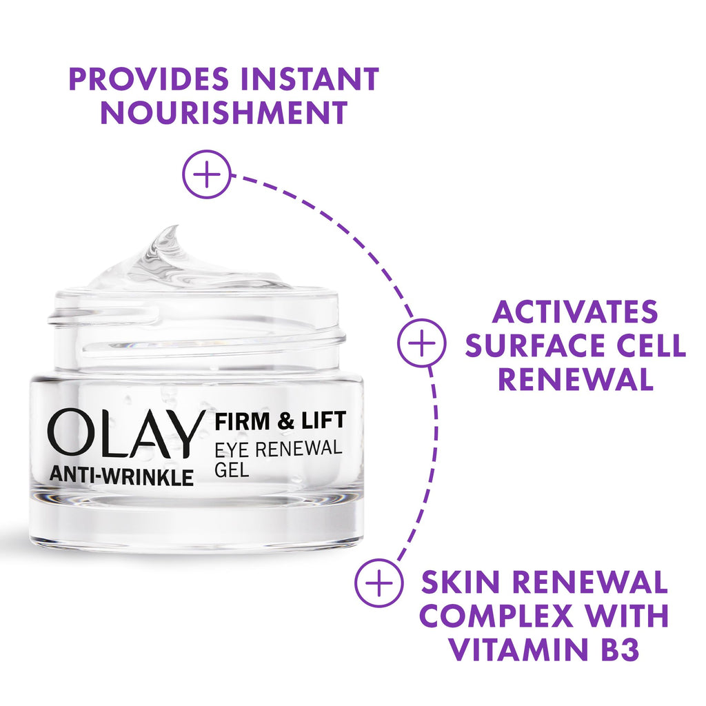 Olay Anti-Wrinkle Firm & Lift Eye Renewal Gel, 15ml