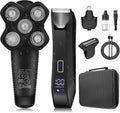 Manscape Body and Ball Trimmer for Men, Bald Head & Body Shaver, Mens Grooming Kits Pubic Groin Hair Trimmer, Body Groomer Electric Razors for Smooth Shaving, IPX7 Waterproof