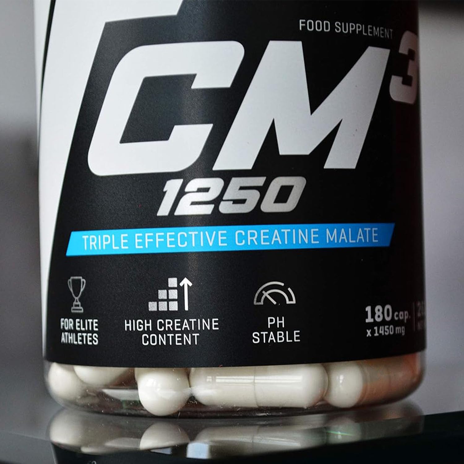 Trec Nutrition Cm3 1250 180 caps -- Creatine Tablets for MASS / WEIGHT GAIN / STRENGTH / SIZE