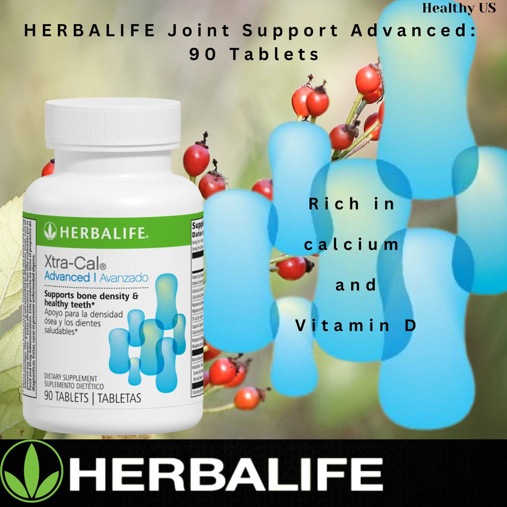 Herbalife Xtra-Cal Advanced: Tablets with Vitamin D and Minerals, Rich in Calcium (90 Tablets)