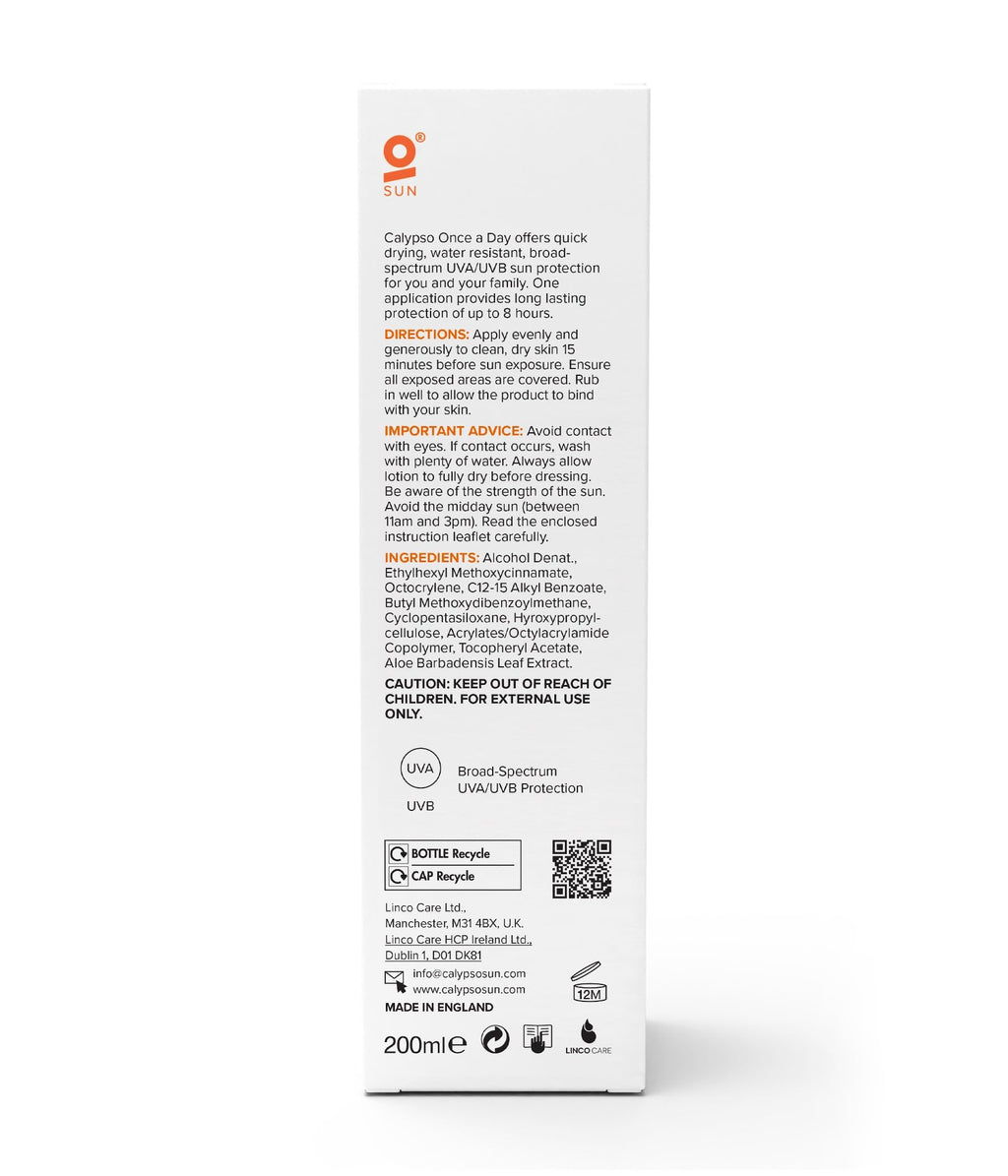 Calypso Once A Day Sun Protection SPF20