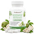 ProBotanics Organic Soursop for Cell Support & Regeneration | High Strength 450mg 30:1 Extract Equiv. to 13500mg Extract Per Serving | Powerful Antioxidant and Immune Support - 60 Capsules