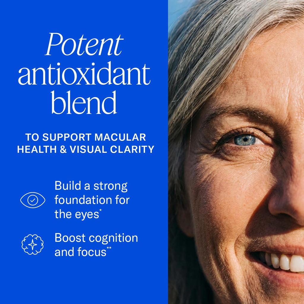 EyePromise Zeaxanthin + Lutein Eye Health Supplements, 60 Softgels
