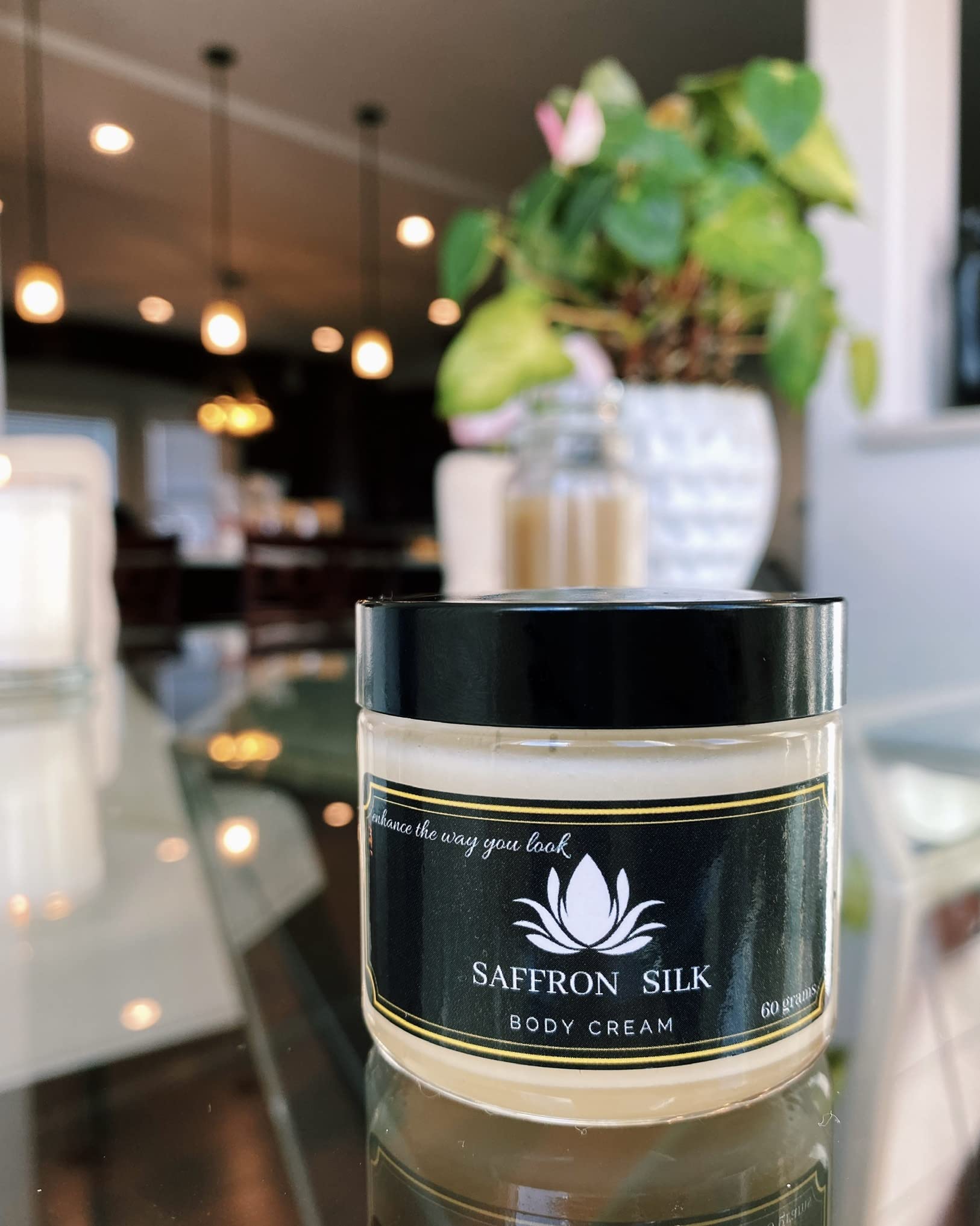 SAFFRON SILK BODY CREAM (60 gram / 2 oz)