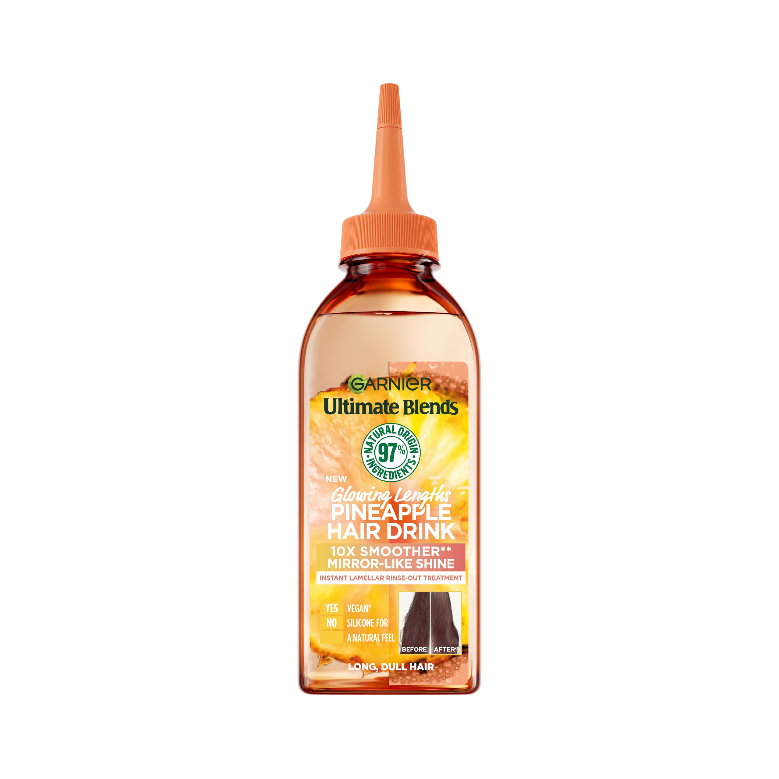 Garnier Ultimate Blends Glowing Lengths Pineapple Hair Drink 200ml