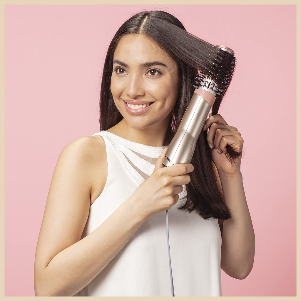 CONAIR INFINITIPRO Frizz Free 1 1/2-inch Hot Air Brush, Dryer Brush
