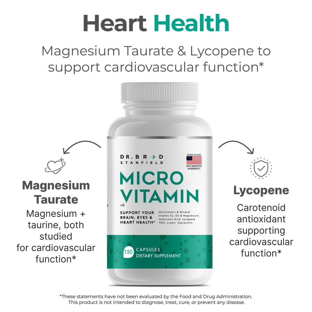 Dr Brad MicroVitamin | Methylated Multivitamin + Lutein/Zeaxanthin + D3/K2