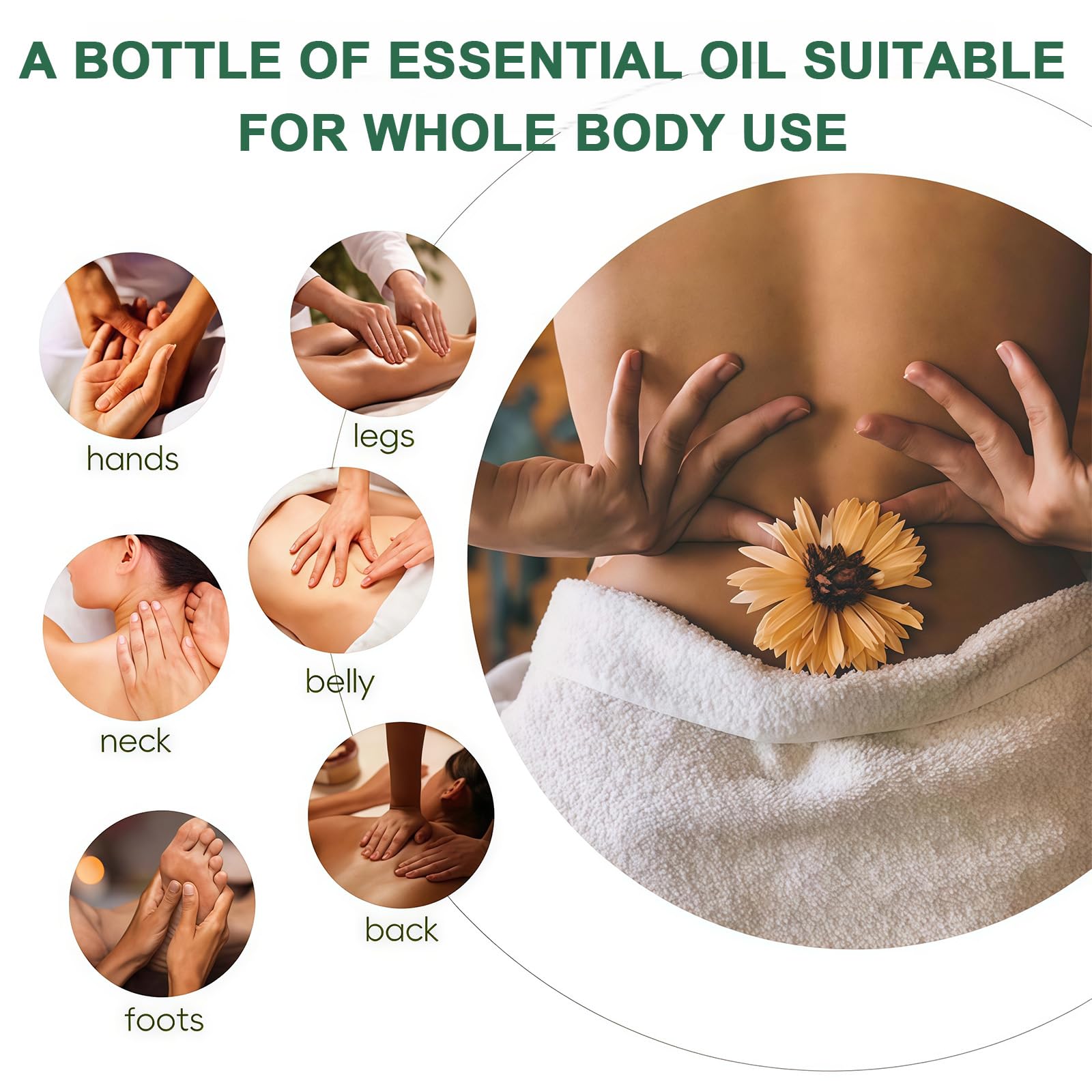 2PCS Collagen Body Oil Set - Firming, Moisturizing, and Nourishing Massage Oil for Skin Care