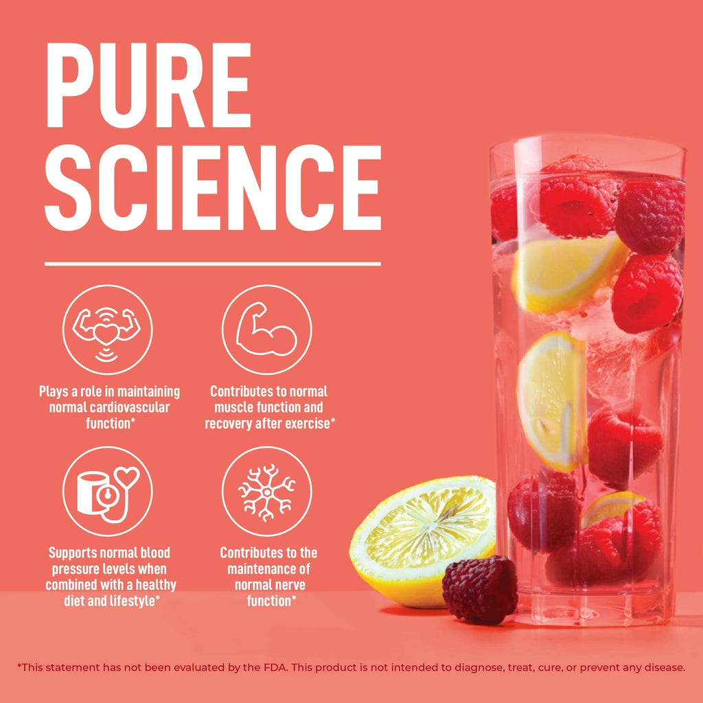 Keppi Electrolytes Powder – Raspberry Lemonade Flavor 50 Servings – No Sugar Hydration Supplement with Magnesium, Potassium, Sodium – Keto, Vegan, Fasting-Friendly, Zero Calorie Electrolyte Drink
