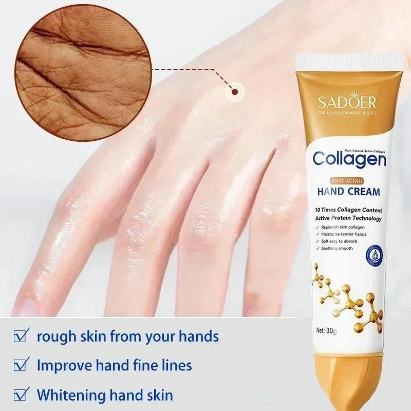 Collagen Anti-Wrinkle Hand Cream Anti-Drying Anti-Crack