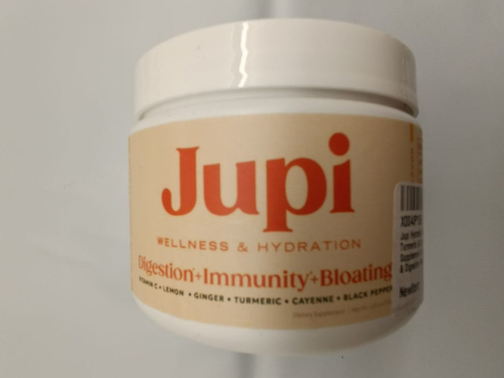 Jupi Hydration & Wellness Powder – Turmeric & Ginger Shots, Vitamin C Supplement